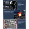 imageNilight Taillight Assembly Compatible with 2007 2008 2009 2010 Jeep Compass Tail Light OE Style Rear Lamp Replacement Driver Sidedriver side