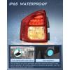 imageNilight Taillight Assembly Compatible with 2007 2008 2009 2010 Jeep Compass Tail Light OE Style Rear Lamp Replacement Driver Sidedriver side