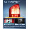 imageNilight Taillight Assembly Compatible with 2007 2008 2009 2010 Jeep Compass Tail Light OE Style Rear Lamp Replacement Driver Sidedriver side