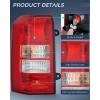 imageNilight Taillight Assembly Compatible with 2007 2008 2009 2010 Jeep Compass Tail Light OE Style Rear Lamp Replacement Driver Sidedriver side