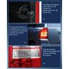 imageNilight Taillight Assembly Compatible with 2007 2008 2009 2010 Jeep Compass Tail Light OE Style Rear Lamp Replacement Driver Sidepair of driver and passenger side