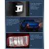 imageNilight Taillight Assembly Compatible with 2009 2010 2011 2012 2013 2014 2015 2016 2017 2018 Dodge Ram 1500 20102018 Ram 2500 3500 Incandescent Type Upgrade LED Tail Lights Rear Brake LampsDark RedDriver Side