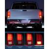 imageNilight Taillight Assembly Compatible with 2009 2010 2011 2012 2013 2014 2015 2016 2017 2018 Dodge Ram 1500 20102018 Ram 2500 3500 Incandescent Type Upgrade LED Tail Lights Rear Brake LampsLED Red