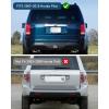 imageNilight Taillight Assembly Compatible with 2009 2010 2011 2012 2013 2014 2015 Honda Pilot Red Clear Tail Lights Rear Lamp Replacement OE Style Driver Side wBulbsRed