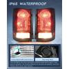 imageNilight Taillight Assembly Compatible with 2009 2010 2011 2012 2013 2014 2015 Honda Pilot Red Clear Tail Lights Rear Lamp Replacement OE Style Driver Side wBulbsSmoke
