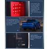 imageNilight Taillight Assembly Compatible with 2009 2010 2011 2012 2013 2014 Ford F150 Incandescent Type Styleside Upgrade LED Tube tail lights Rear Brake LampsLED SmokeC Shape