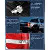 imageNilight Taillight Assembly Compatible with 2009 2010 2011 2012 2013 2014 Ford F150 Incandescent Type Styleside Upgrade LED Tube tail lights Rear Brake LampsChromeDriver Side