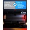 imageNilight Taillight Assembly Compatible with 2009 2010 2011 2012 2013 2014 Ford F150 Incandescent Type Styleside Upgrade LED Tube tail lights Rear Brake LampsLED SmokeC Shape