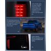 imageNilight Taillight Assembly Compatible with 2009 2010 2011 2012 2013 2014 Ford F150 Incandescent Type Styleside Upgrade LED Tube tail lights Rear Brake LampsLED Smoke
