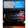 imageNilight Taillight Assembly Compatible with 2009 2010 2011 2012 2013 2014 Ford F150 Incandescent Type Styleside Upgrade LED Tube tail lights Rear Brake LampsLED Smoke
