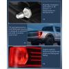 imageNilight Taillight Assembly Compatible with 2009 2010 2011 2012 2013 2014 Ford F150 Incandescent Type Styleside Upgrade LED Tube tail lights Rear Brake LampsBlackPassenger Side