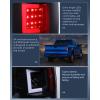 imageNilight Taillight Assembly Compatible with 2009 2010 2011 2012 2013 2014 Ford F150 Incandescent Type Styleside Upgrade LED Tube tail lights Rear Brake LampsLED BlackC Shape