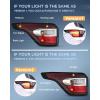 imageNilight Taillight Assembly Compatible with 2017 2018 2019 Ford Escape Kuga Inner Rear Lamp Replacement OE Style LED and halogen bulbs Driver SideDriver Side
