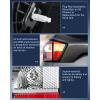 imageNilight Taillight Assembly Compatible with 2017 2018 2019 Ford Escape Kuga Inner Rear Lamp Replacement OE Style LED and halogen bulbs Driver SideDriver Side