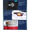 imageNilight Taillight Assembly Compatible with 2017 2018 2019 Ford Escape Kuga Inner Rear Lamp Replacement OE Style LED and halogen bulbs Driver SidePair of Driver and Passenger Side