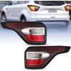 imageNilight Taillight Assembly Compatible with 2017 2018 2019 Ford Escape Kuga Inner Rear Lamp Replacement OE Style LED and halogen bulbs Driver SidePair of Driver and Passenger Side