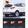 imageNilight Taillight Assembly Compatible with 2017 2018 2019 Ford Escape Kuga Inner Rear Lamp Replacement OE Style LED and halogen bulbs Driver SidePassenger Side