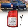 imageNilight Taillight Assembly Compatible with 2019 2020 2021 2022 2023 Dodge Ram 2500 20192023 Dodge Ram 3500 Red Bezel Tail Light OE Style Rear Lamp Replacement Driver and Passenger SideDriver Side