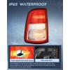 imageNilight Taillight Assembly Compatible with 2019 2020 2021 2022 2023 Dodge Ram 2500 20192023 Dodge Ram 3500 Red Bezel Tail Light OE Style Rear Lamp Replacement Driver and Passenger SideDriver Side