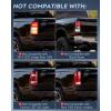 imageNilight Taillight Assembly Compatible with 2019 2020 2021 2022 2023 Dodge Ram 2500 20192023 Dodge Ram 3500 Red Bezel Tail Light OE Style Rear Lamp Replacement Driver and Passenger SideDriver Side