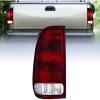 imageNilight Tail light  3rd Third Brake Light Assembly Compatible with 1999 2000 2001 2002 2003 2004 2005 2006 2007 F250 F350 F450 F550 Super Duty Dark Red Taillight with High Mount Brake Rear Cargo LampDark RedDriver Side