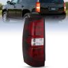 imageNilight Taillight Assembly Compatible With 2007 2008 2009 2010 2011 2012 2013 2014 Chevy Chevrolet Tahoe Suburban Tail Lights Rear Lamps Replacement Passenger Side Dark RedSmokeDriver Side