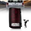 imageNilight Taillight Assembly Compatible with 2009 2010 2011 2012 2013 2014 2015 Honda Pilot Red Clear Tail Lights Rear Lamp Replacement OE Style Driver Side wBulbsSmoke