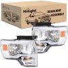 Chrome Housing + Amber Reflector DRL