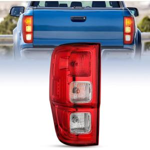 imageNilight Tail Light Assembly Compatible with 2019 2020 2021 2022 2023 Ford Ranger XL wo Blind Spot Halogen Type Rear Taillight Lamp Replacement OE Style Right Passenger SideDriver Side