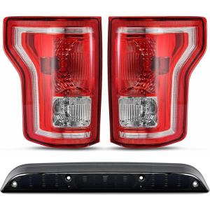 imageNilight Tail light  3rd Third Brake Light Assembly Compatible with 2015 2016 2017 Ford F150 F150 Taillight with High Mount Stop Brake Rear Cargo Lamp