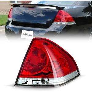 imageNilight Taillight Assembly Compatible with 2006 2007 2008 2009 2010 2011 2012 2013 Chevy Impala 2014 2015 2016 Chevrolet Impala Limited Rear Tail Light Left Drive SidePassenger Side