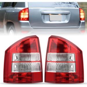 imageNilight Taillight Assembly Compatible with 2007 2008 2009 2010 Jeep Compass Tail Light OE Style Rear Lamp Replacement Driver Sidepair of driver and passenger side