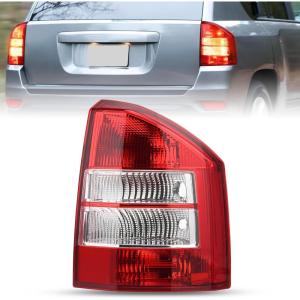 imageNilight Taillight Assembly Compatible with 2007 2008 2009 2010 Jeep Compass Tail Light OE Style Rear Lamp Replacement Driver Sidepassenger side