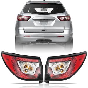 imageNilight Taillight Assembly Compatible with 2013 2014 2015 2016 2017 Chevy Traverse Tail Light Replacement OE Style Driver Side with BulbsPair of Driver and Passenger Side
