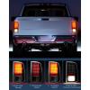 imageNilight Headlight Assembly 2009 2010 2011 2012 2013 2014 2015 2016 2017 2018 Ram 1500 2500 3500 Pickup Quad Headlamp Assembly Replacement Black Housing Amber Corner Clear LensOnly for Quad ModelsLED Black
