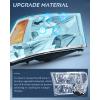 imageNilight Headlight Assembly 2009 2010 2011 2012 2013 2014 2015 2016 2017 2018 Ram 1500 2500 3500 Pickup Quad Headlamp Assembly Replacement Black Housing Amber Corner Clear LensOnly for Quad ModelsChrome Housing  Amber Reflector