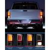 imageNilight Headlight Assembly 2009 2010 2011 2012 2013 2014 2015 2016 2017 2018 Ram 1500 2500 3500 Pickup Quad Headlamp Assembly Replacement Black Housing Amber Corner Clear LensOnly for Quad ModelsLED BlackC Shape