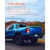imageNilight Headlight Assembly 2009 2010 2011 2012 2013 2014 2015 2016 2017 2018 Ram 1500 2500 3500 Pickup Quad Headlamp Assembly Replacement Black Housing Amber Corner Clear LensOnly for Quad ModelsRed