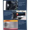 imageNilight Taillight Assembly Compatible with 1995 1996 1997 1998 1999 2000 Toyota Tacoma Rear Tail Light Lamp Replacement OE Style Driver Side and Passenger SideRed Amber Clear Lens