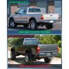 imageNilight Taillight Assembly Compatible with 1995 1996 1997 1998 1999 2000 Toyota Tacoma Rear Tail Light Lamp Replacement OE Style Driver Side and Passenger SideRed Amber Clear Lens