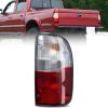 imageNilight Taillight Assembly Compatible with 1995 1996 1997 1998 1999 2000 Toyota Tacoma Rear Tail Light Lamp Replacement OE Style Driver Side and Passenger SideRed Clear Lens