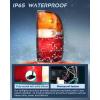 imageNilight Taillight Assembly Compatible with 1995 1996 1997 1998 1999 2000 Toyota Tacoma Rear Tail Light Lamp Replacement OE Style Driver Side and Passenger SideRed Amber Clear Lens