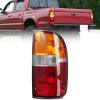 imageNilight Taillight Assembly Compatible with 1995 1996 1997 1998 1999 2000 Toyota Tacoma Rear Tail Light Lamp Replacement OE Style Driver Side and Passenger SideRed Amber Clear Lens