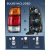 imageNilight Taillight Assembly Compatible with 2000 2001 2002 2003 2004 2005 2006 Toyota Tundra Tail Light OE Style Rear Lamp Replacement Left Driver SidePassenger Side