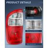 imageNilight Taillight Assembly Compatible with 2000 2001 2002 2003 2004 2005 2006 Toyota Tundra Tail Light OE Style Rear Lamp Replacement Left Driver SideDriver Side