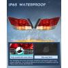 imageNilight Taillight Assembly Compatible with 2006 2007 Honda Accord 4 Door Sedan Excluding Hybrid Rear Lamp Replacement OE Style Driver SidePair of Driver and Passenger Side