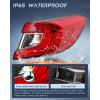 imageNilight Taillight Assembly Compatible with 2006 2007 Honda Accord 4 Door Sedan Excluding Hybrid Rear Lamp Replacement OE Style Driver SidePassenger Side
