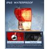 imageNilight Taillight Assembly Compatible with 2007 2008 2009 2010 2011 2012 2013 Toyota Tundra Rear Tail Light Lamp Replacement OE Style Right Passenger SideLeft Driver Side