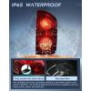 imageNilight Taillight Assembly Compatible with 2007 2008 Dodge Ram 1500 2007 2008 2009 Dodge Ram 2500 3500 Rear Lamp Replacement OE Style Driver Side and Passenger Side Dark Red LensSmoke RedPassenger Side