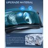 imageNilight Taillight Assembly Compatible with 2007 2008 Dodge Ram 1500 2007 2008 2009 Dodge Ram 2500 3500 Rear Lamp Replacement OE Style Driver Side and Passenger Side Dark Red LensBlack Housing Clear Reflector
